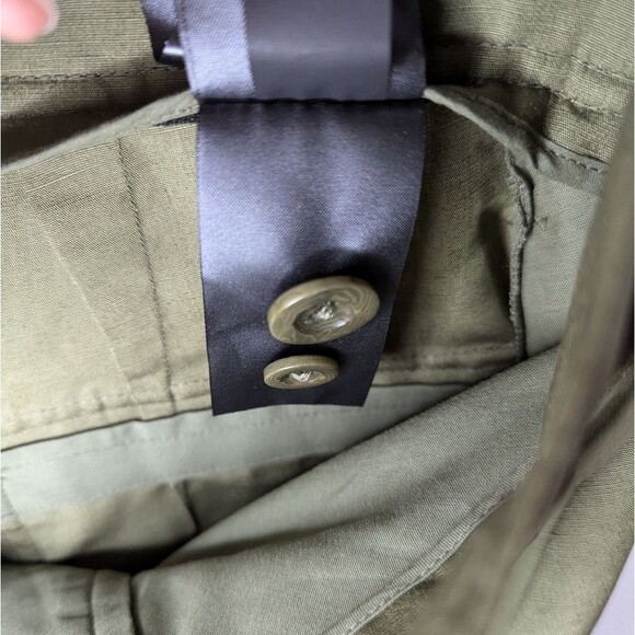 NWT COS linen blend high waist pleated shorts - Picture 10 of 10